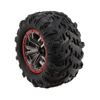 for 1/10 9125 RC Trucks Car Tires Wheels 25-ZJ02 for Hosim High Speed 9125 RC Cars S920 RC Trucks (2 PCS)JAS
