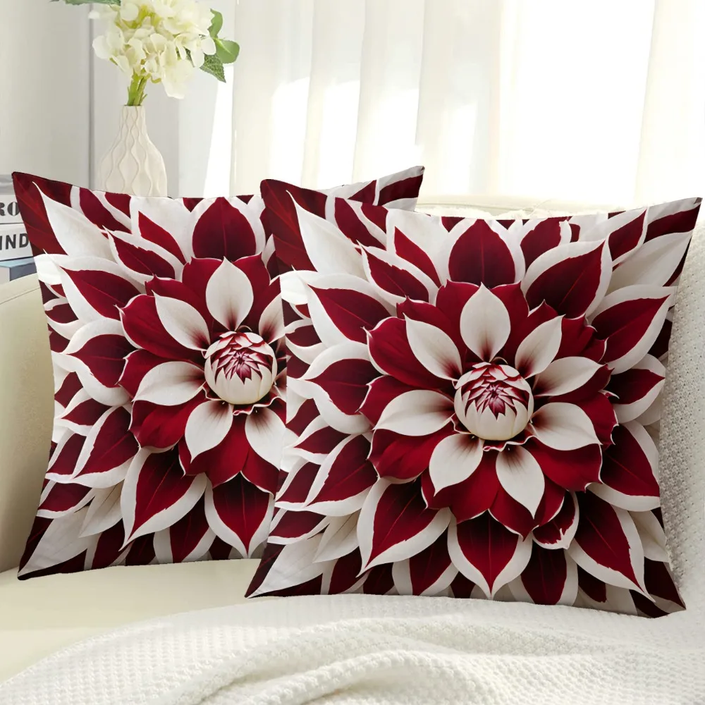 

Home Decor Home Sweet Home & Geometric Floral Pillows Pattern Cushion Cover Suitable for Sofa Bedroom Car Pillow Cover