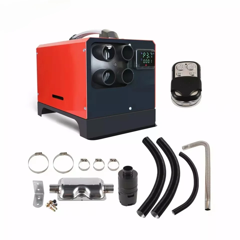 Full Set All In One Heaters 5KW 12V 24V Portable Diesel Air Heater D2 12V 24V Parking Air Heaters for car Truck