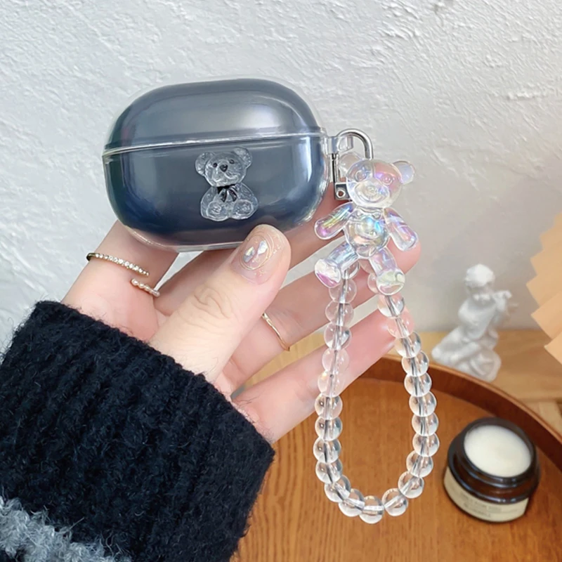 حافظة سماعة أذن عصرية لهاتف Jabra Elite 5 / Elite4 Elite3 حافظة شفافة من السيليكون الناعم لهاتف Jabra Elite 4 #1