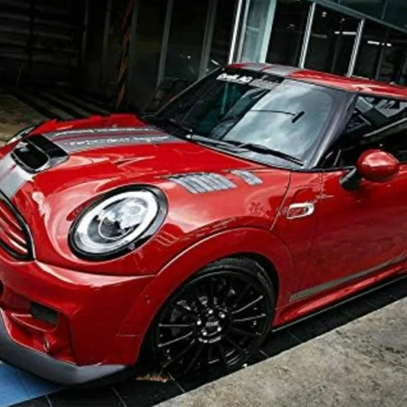 Suitable FOR ApplicableSporty Mini F56 Cooper S Carbon Fiber Vented Cooling Fender Pair (USA Warehouse)