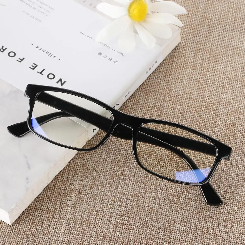 Vintage Anti Blue Light Square Glasses Women Men Small Frame Computer Eyewear Blocking Reading Eyeglasses Optical Spectacle