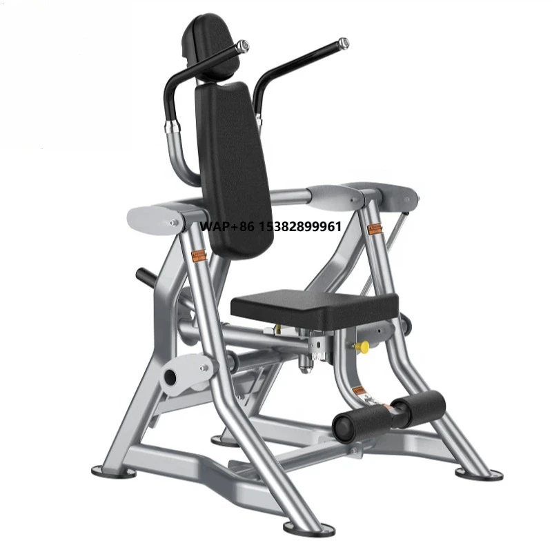 SM HST Series Commercial Gym Fitness Equipment Plate Loaded Seated Abdominal Extension Device for Sports Training