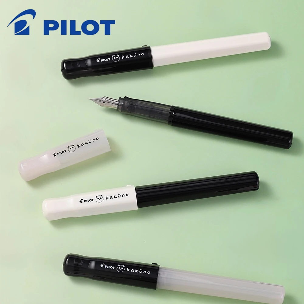 اليابان الطيار كاكونو قلم حبر الباندا محدودة الكتابة FKA-1SR هدية حقيبة حبر استبدال الأساسية Kawaii القرطاسية المدرسية تراجع القلم