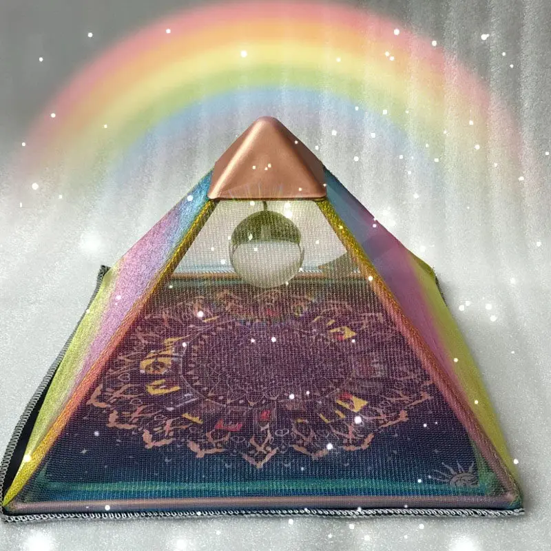 Customized Copper Pyramid Ornament for Meditation and Sleep Copper Pyramid Ornament for Meditation and Sleep