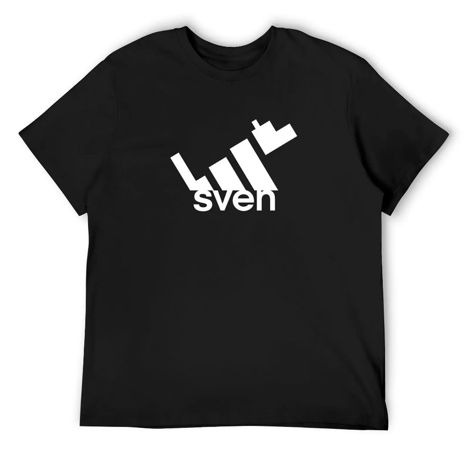 Sven - White T-Shirt anime tshirt graphic shirts summer clothes vintage mens workout shirts