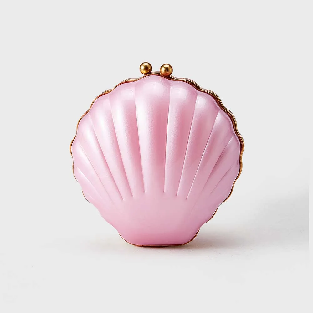 

Shell pearlescent acrylic bag shoulder oblique span banquet clutch bag