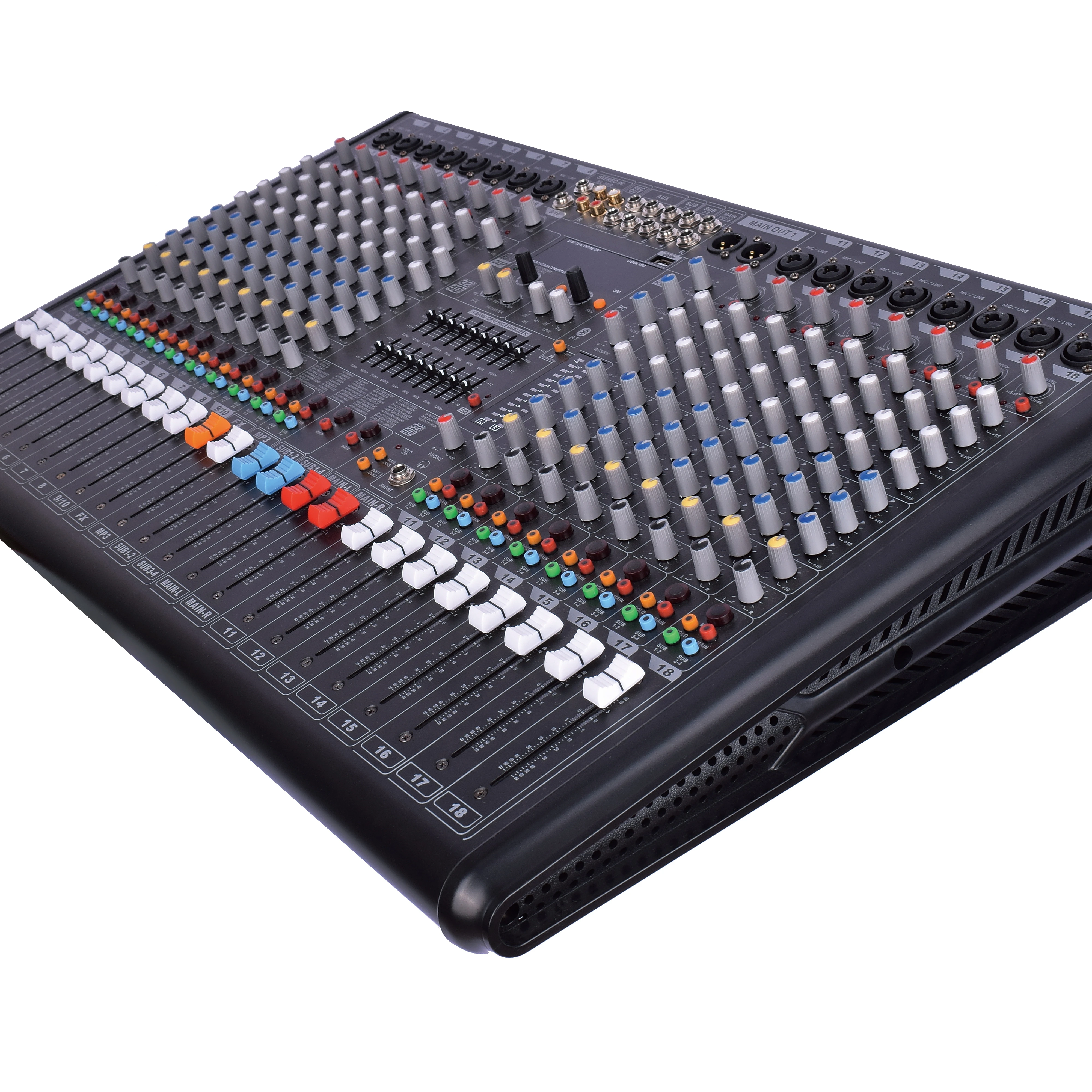 

Audio Mixer With USB 18 Channel Professional Digital Mixer