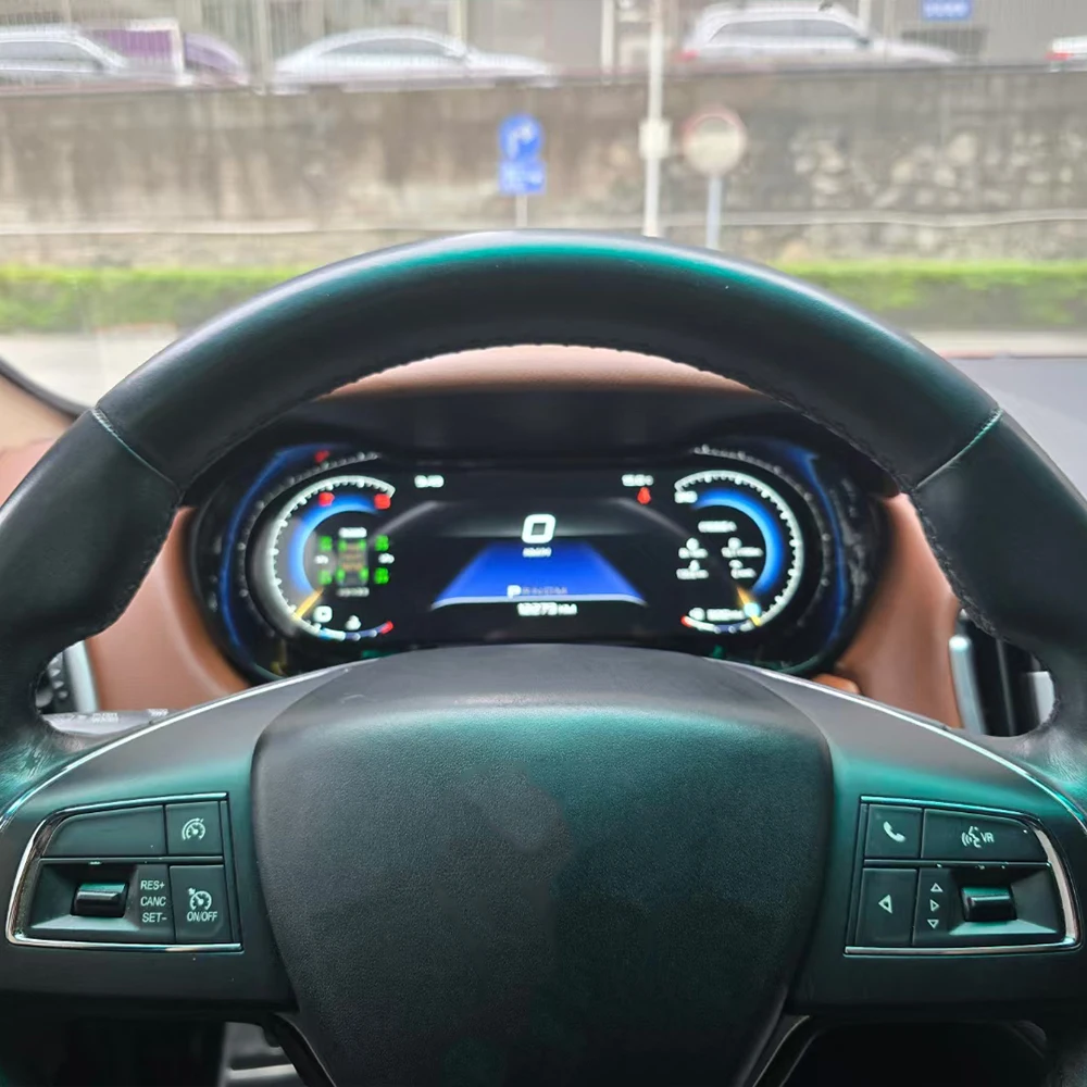 12.3inch Cockpit Car Digital Cluster For Maserati Ghibli 2014-2023 Auto Speedometer Virtual Linux System LCD Dashboard Head Unit