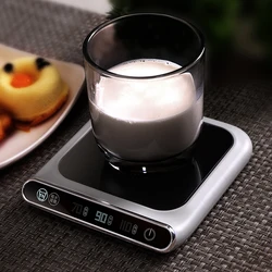 Aquecedor de bebidas elétricas inteligentes para mesa de escritório Caneca de café portátil, aquecedor, 3 configurações de temperatura, uso doméstico, novo, USB