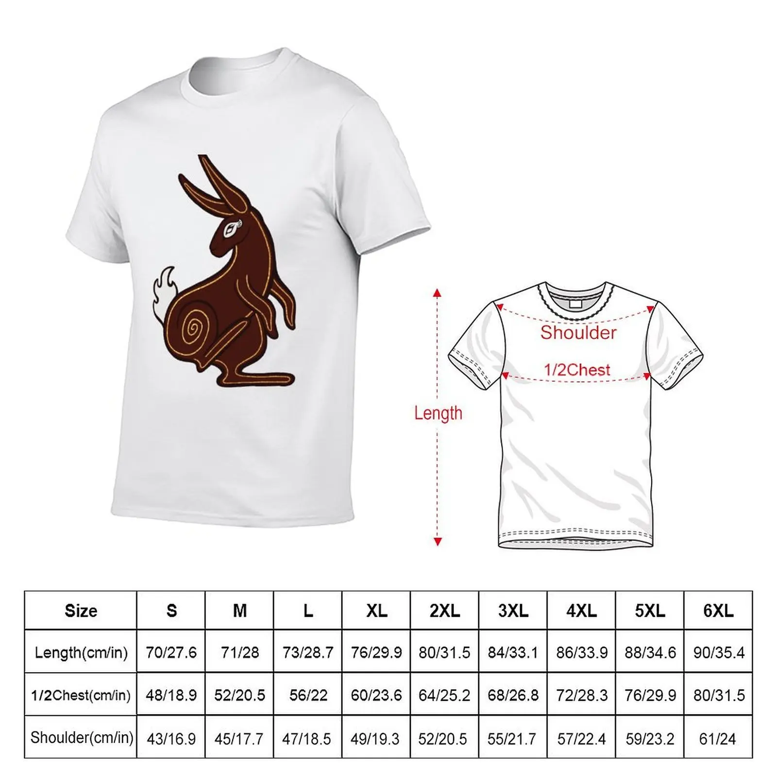 El-Ahrairah, Prince of the Rabbits - Watership Down Fan Art T-Shirt t shirt custom print man t shirt cotton T-Shirt