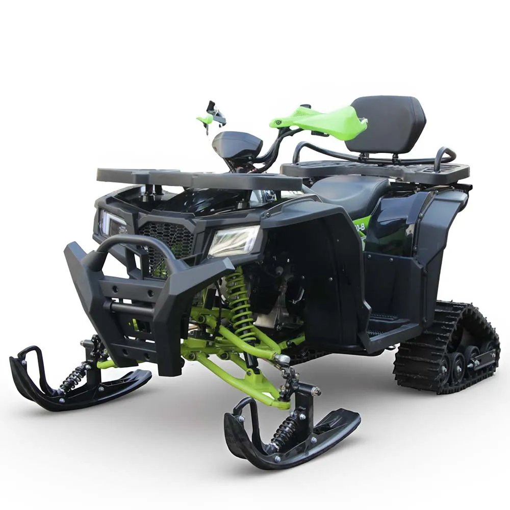 200cc Snowmobile ATV Heavy Duty Track Vehicle for Snow Terrain Riding and Winter Recreation with Reliable Performance