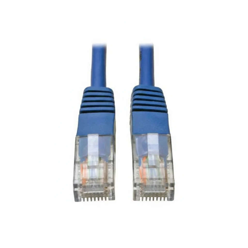 

Eaton Tripp Lite Series N002-006-BL 6-feet Cat5e Ethernet Network Patch Cable - Blue - Snagless - Molded - UTP - 350 MHz - PoE -