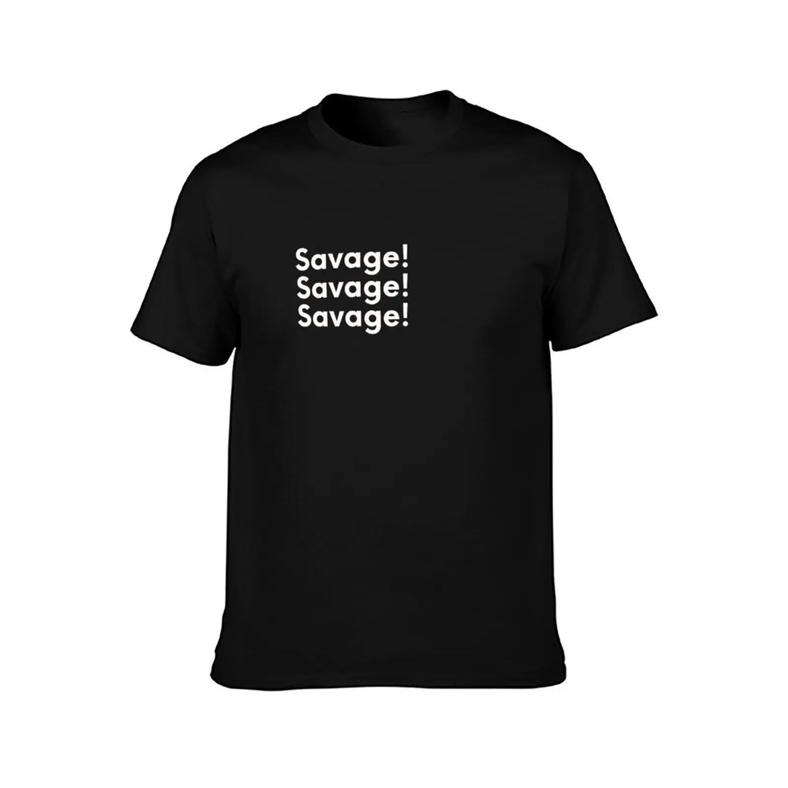 Rocket League Savage! T-Shirt Summer Casual Cotton Tee, Unisex Men Women