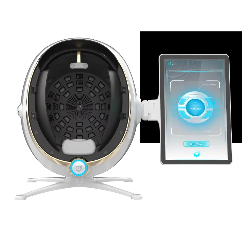 AI Smart 3D Skin Detector 8 Spectrum Analyzer Skin Spa Esthétique