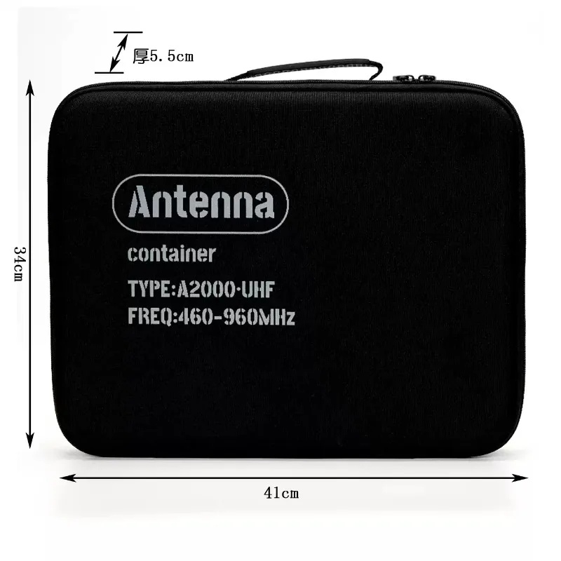 For AMSaudio A2000 Antenna Blade Storage Bag, Protective Carrying Case for Directional Antenna Paddle (Blade Not Included)