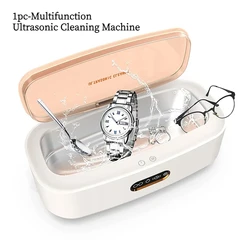 360° Deep Cleaning Box For Glasses Watches Touch Operation 43KHz High Frequency Ultrasonic Cleaning Bath For Jewelry washing