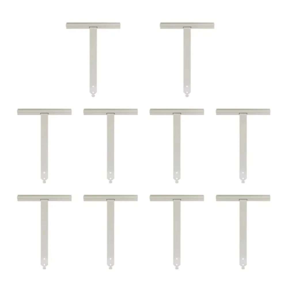 10PCS 150x190mm Roller Shutter Spring Rivet T-Strap Shutter Spring Security Spring Slat Hanger Aluminum Alloy Hook