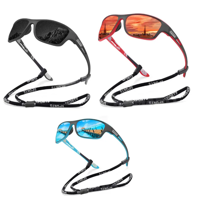 Windproof glasses running and cycling sports sunglasses for men and women polarized glasses driving fishing skiing sunglasses