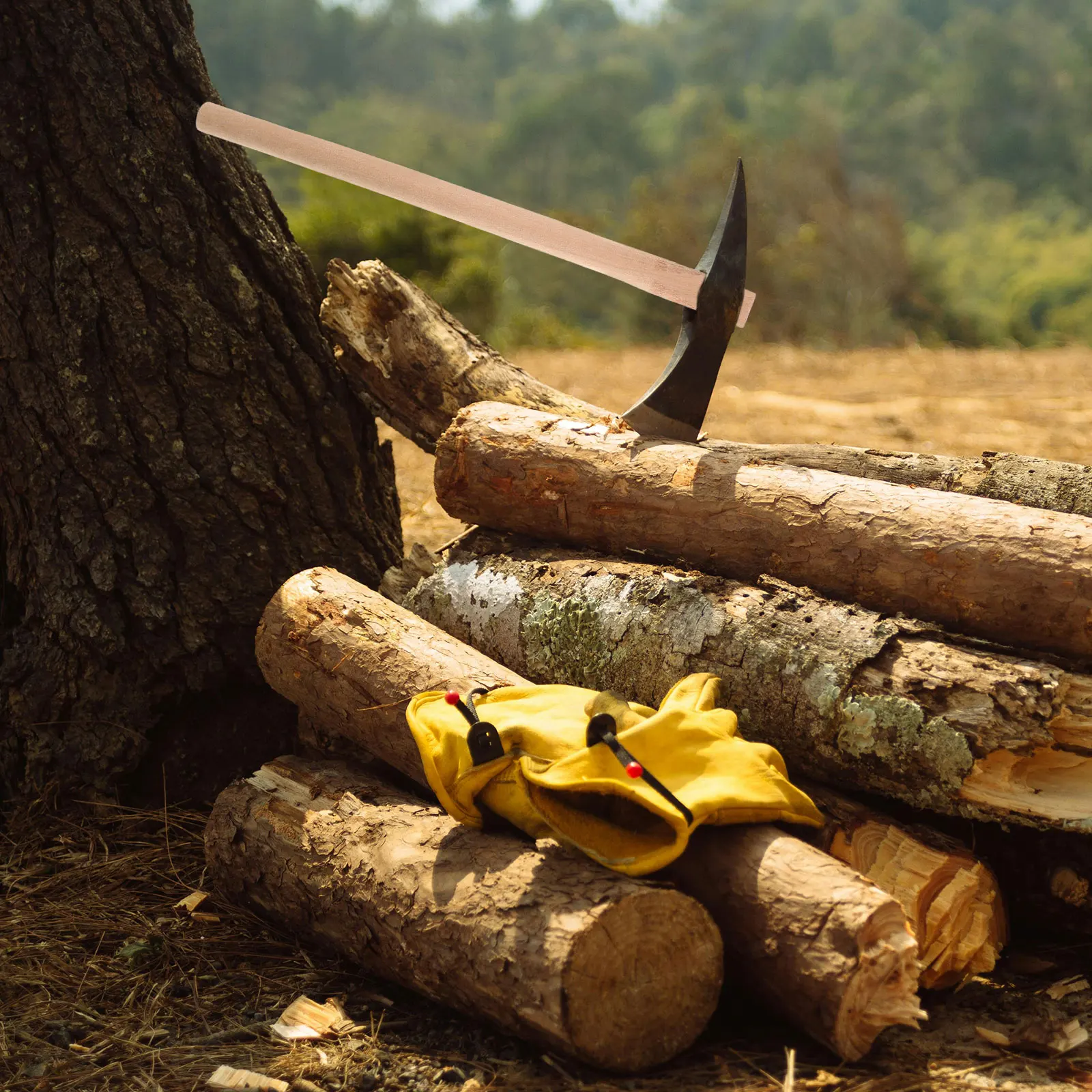 

Comfortable Wooden Axe Handle Replacement Hoe Wooden Handle Replacemnet Durable Gardening Tool Straight Garden Hand Tools