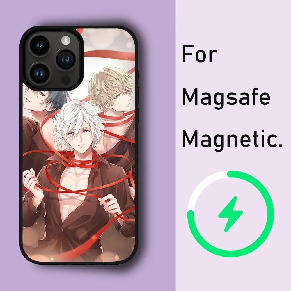 Ikemen Vampire Otome Game Phone Case For iPhone 15 14 13 12 11 Pro Max Plus Phone Magnetic for Macsafe Cases Cover