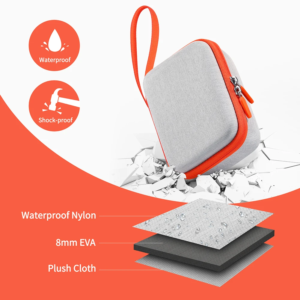 Estojo rígido EVA para Yoto, Mini Player Holder Bag para crianças, alto-falante infantil, leitor de música, bolsa de armazenamento