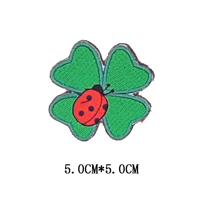 Irish St. Patrick\'s Day Carnival Lucky Shamrock Patches Sew on Applique Iron for Clothing Bags Shoes DIY Craft Clothes Sticker