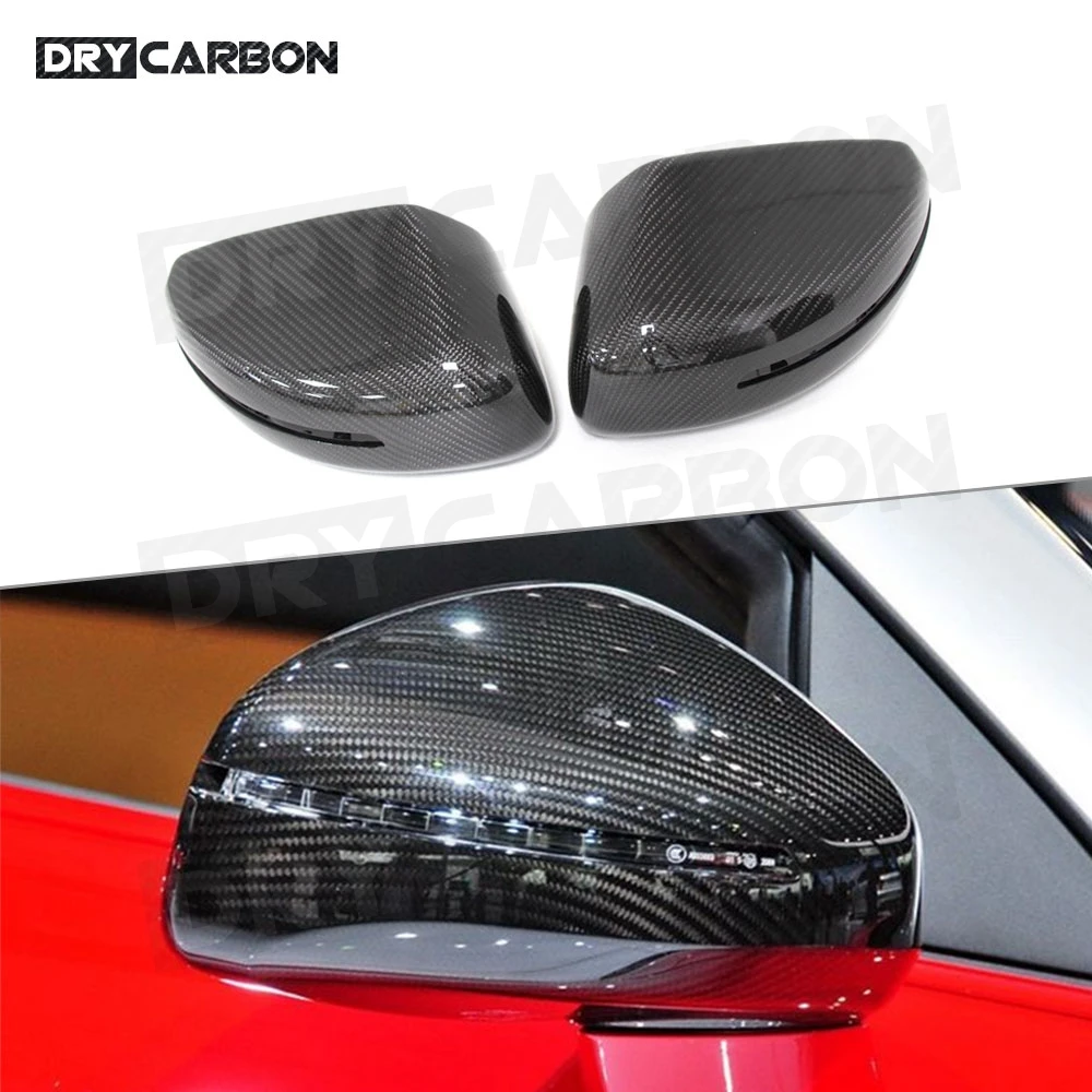 

Carbon Fiber Mirror Rearview Side Mirror Cap for Audi R8 2008-2011 2015 not for R8 GT 2011 Car Styling Body Kits Accessories