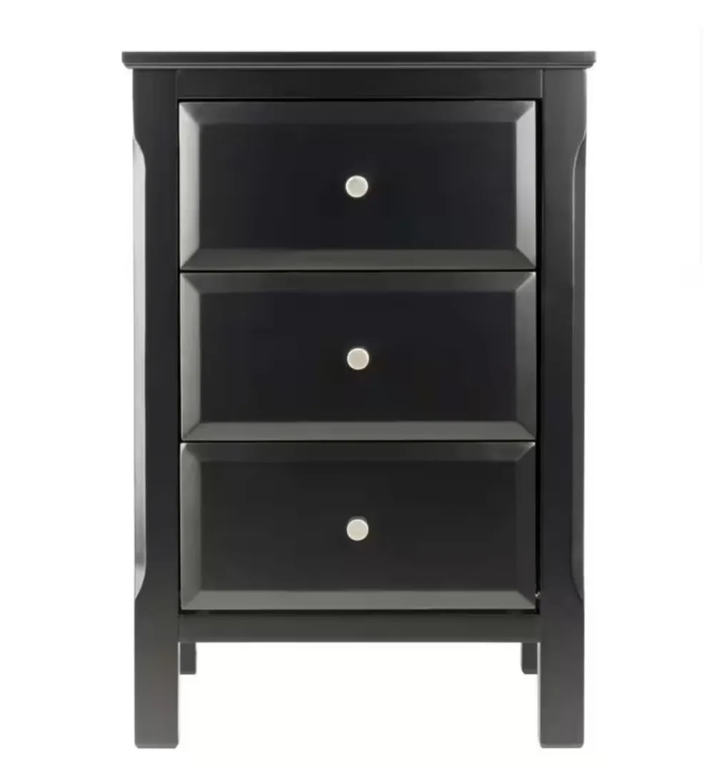 

Timmy Accent Table in Black.Timmy Night Stand is perfect for a bedroom or as a side table.