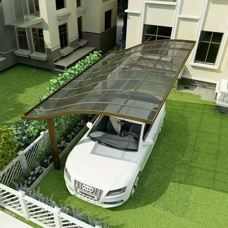 Pavilion carport simple design garden garage outdoor sunshade mobile carport solar carport installation structure