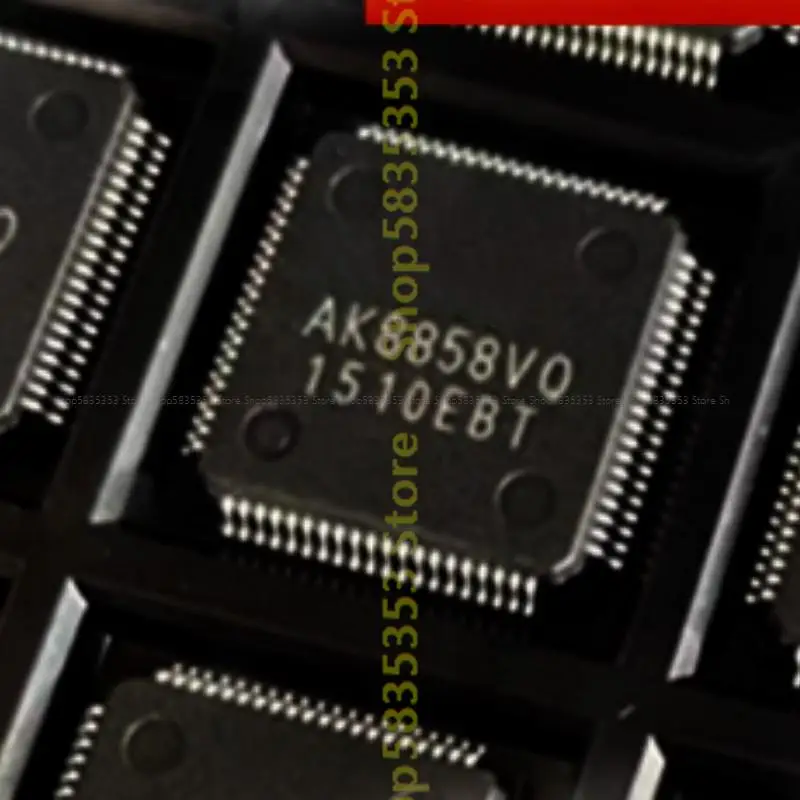 

10pcs New AK8858VQ QFP-80 Audio decoding chip