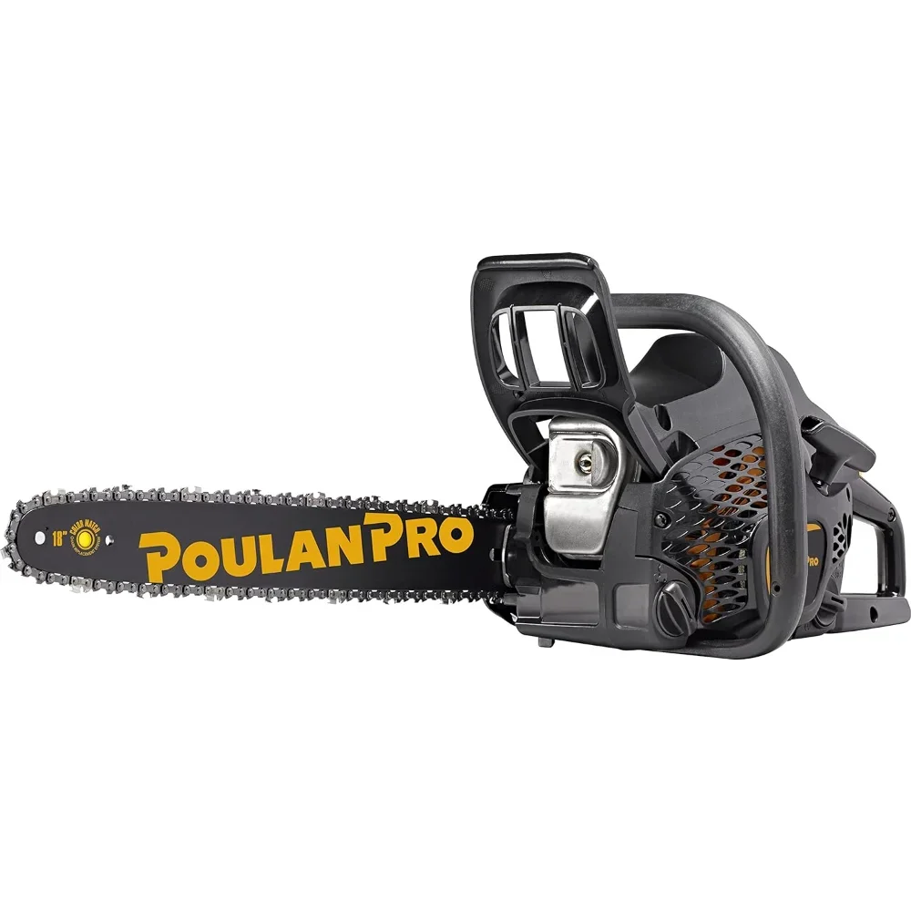 Poulan Pro PR4218, 18 inch Chainsaw, 42cc 2-Cycle Gas Powered Chainsaw, Case Included