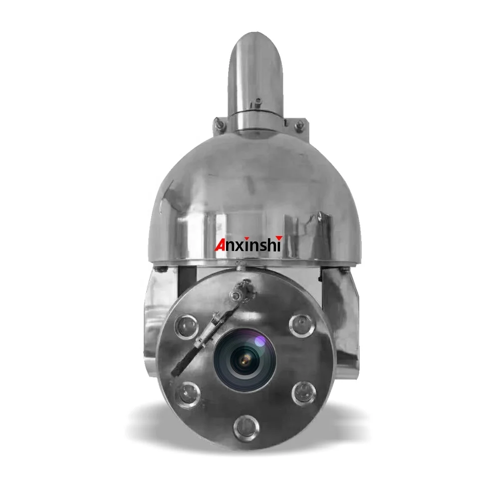 Kamera Dome Kecepatan Tinggi Anxinshi 25x Zoom 2MP HD IP Deteksi Cerdas Kamera Ptz Baja Tahan Karat Kamera CCTV