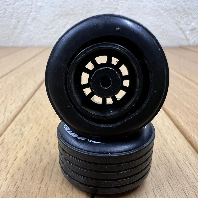1:24 Scale Bridgestone F1 Racing Car Wheel Hub Rubber Tire Kit