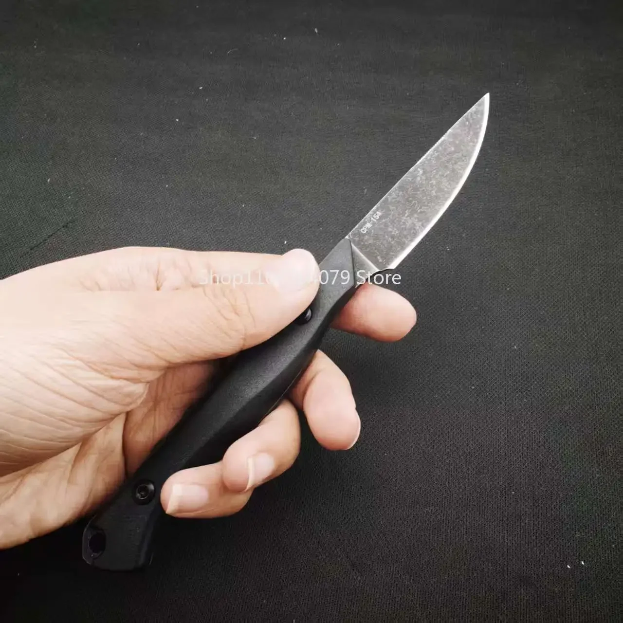 BM15700 Flyway Tragbares EDC Taschenmesser mit Feststehender Klinge für Camping, BBQ, Angeln, Backpacking, Dschungelreisen und Tägliche Outdoor-Aktivitäten – Detail 6