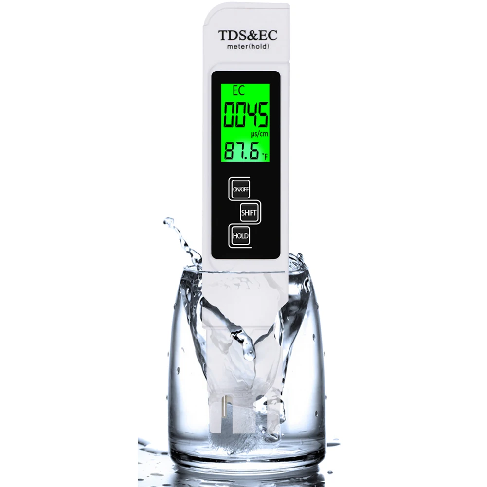 Aqua Acid Fish Pool Water Quality Test Pen Detector Water Hardness Analyzer Tool