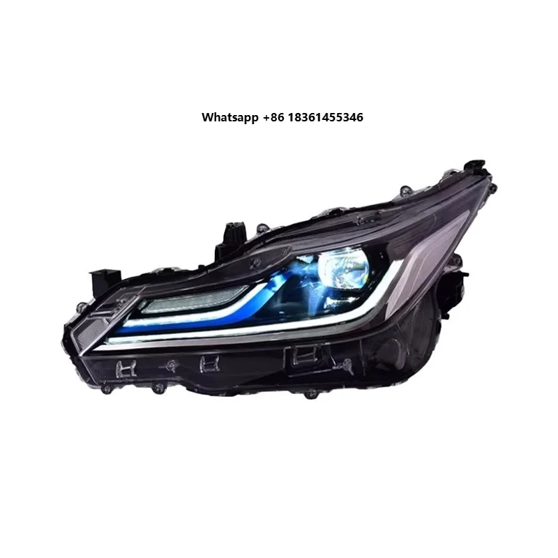 

Front lamp Headlight Assembly for Corolla 19-21 Modified LED lens Daytime Running Light with dynamics Turn signal