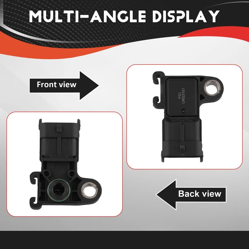 C2G2675 LR022157 MAP Sensor Intake Air Pressure Sensor For JAGUAR XE XF X250 X260 X760 2.0