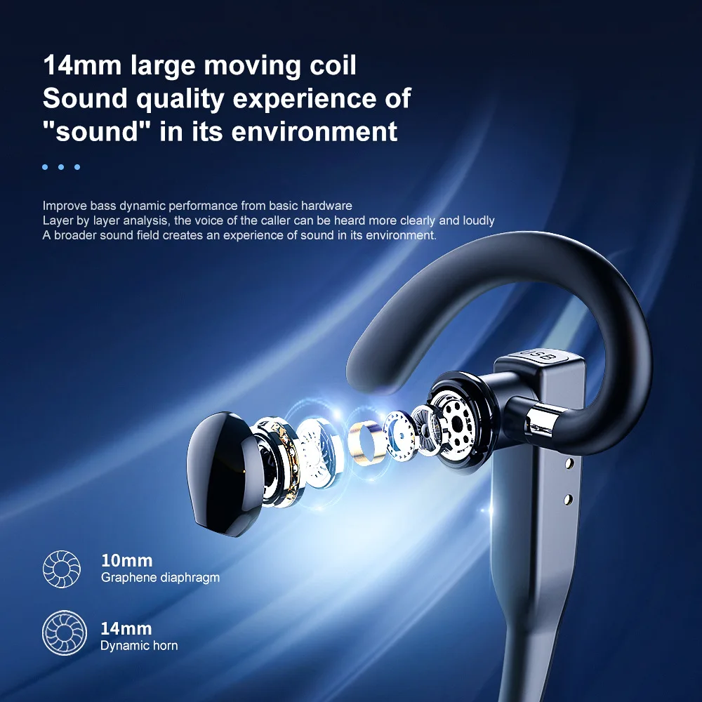 Com microfone sem fio fones de ouvido bluetooth fone de ouvido fone de ouvido fone de ouvido com microfono negócios auriculares