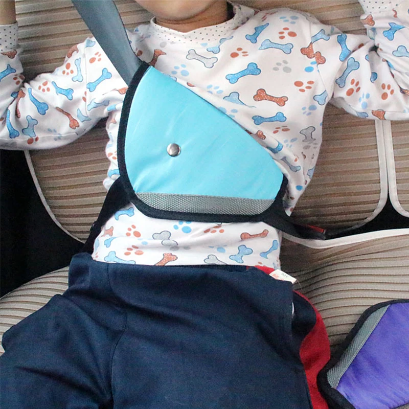 Car Safe Fit Seat Belt Adjuster Baby Kids Safety Triangle Sturdy Device Protection Positioner Carriages Intimate Accessories