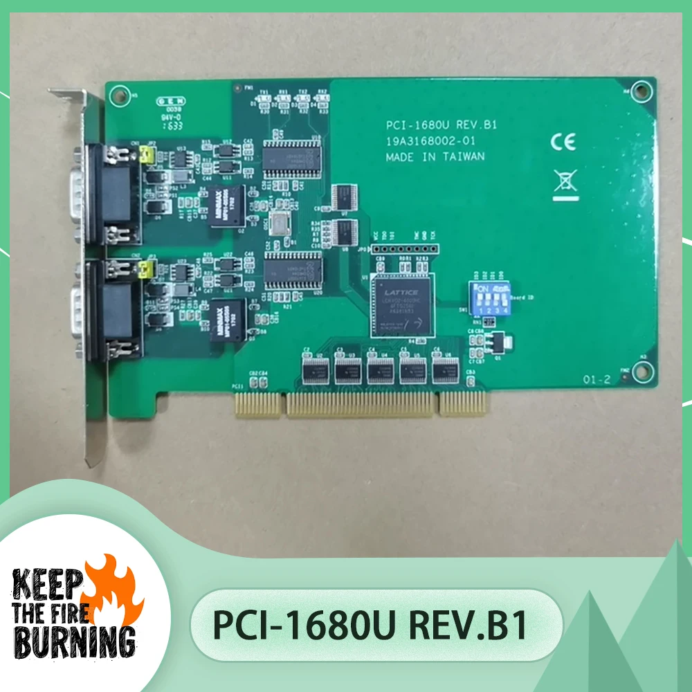 

PCI-1680U REV.B1 Двухпортовая коммуникационная карта CAN