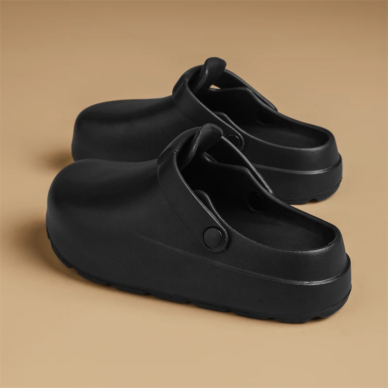Sandalen Damen 2025, Sommer, neue Baotou-Hausschuhe, rutschfeste, leichte Strandschuhe – Detail 5