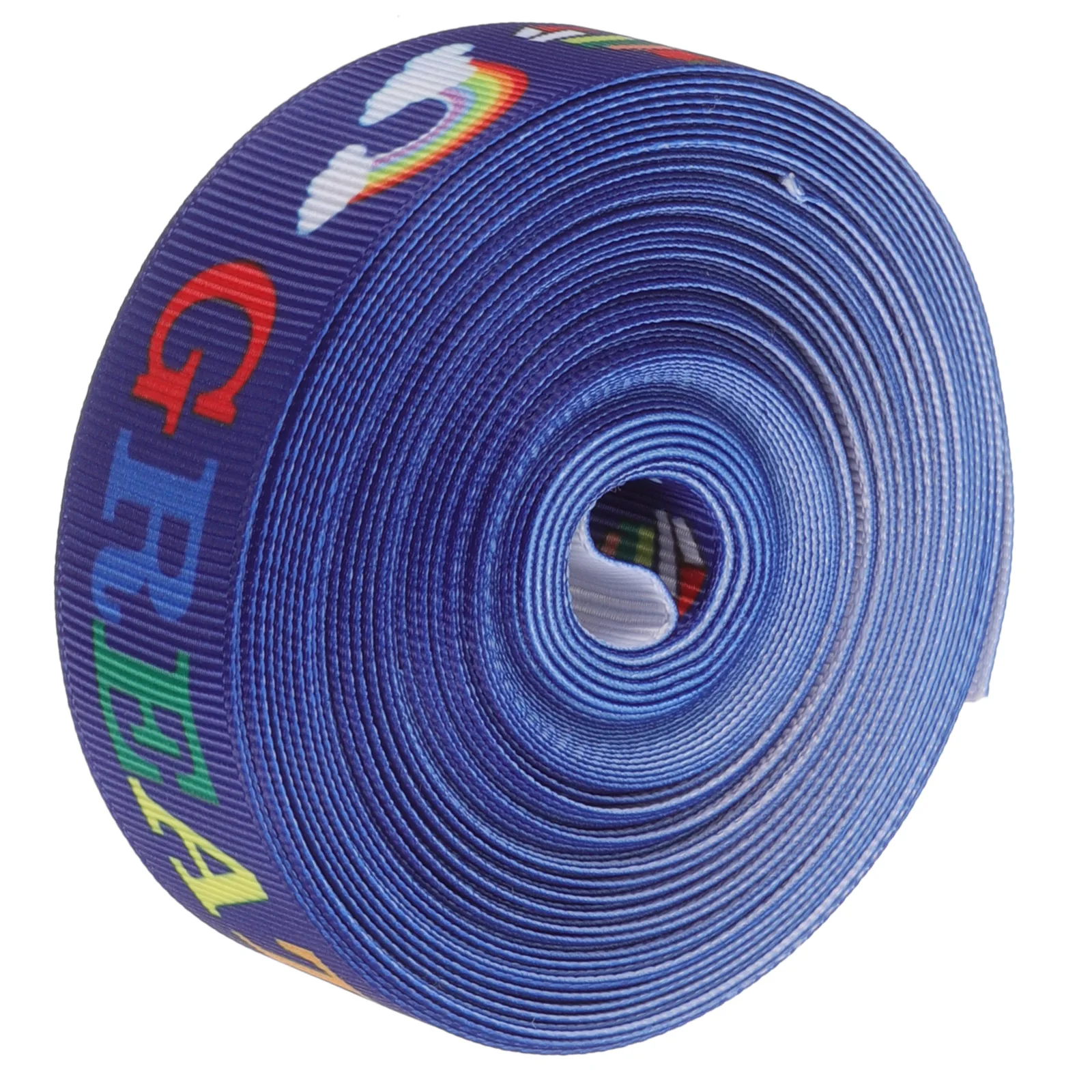 

Ribbed Graduation Craft Set for Gift Wrapping Cake Decoration Festival Party Reusable Polyester Decorative School Themed