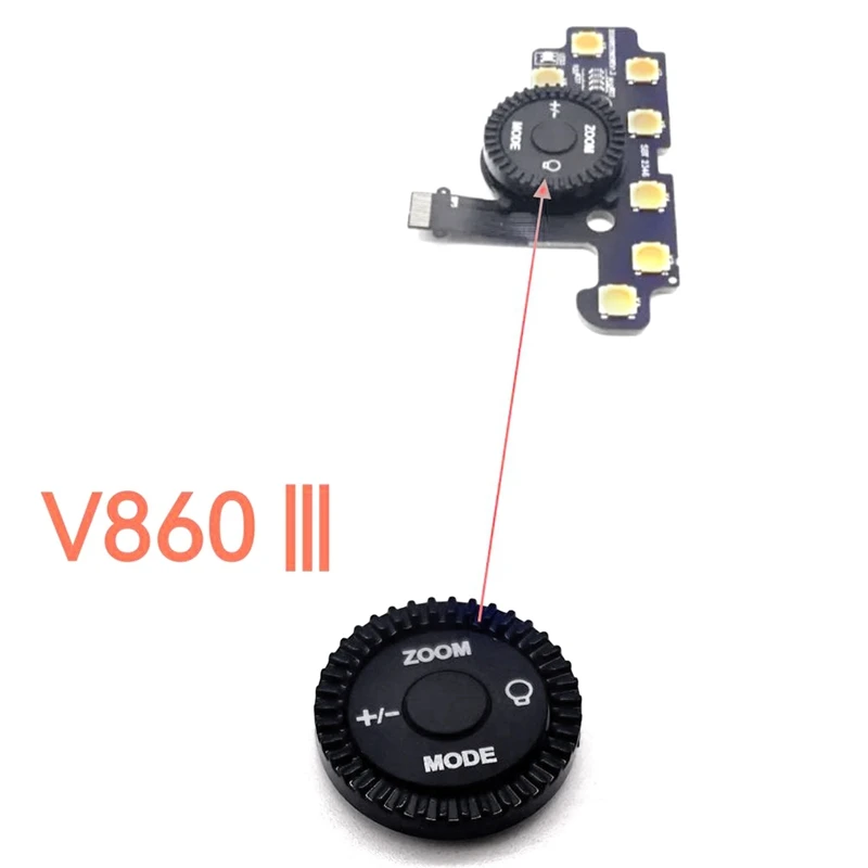Replacement Model Dial for V860 III Flash - & Easy to Install Repair Part-DT30
