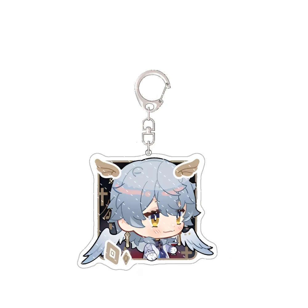 Cartoon Game Honkai: Star Rail Figures Sunday Boothill Aventurine Cosplay Acrylic Key Chains Cute Bag Accessories Fans Gifts