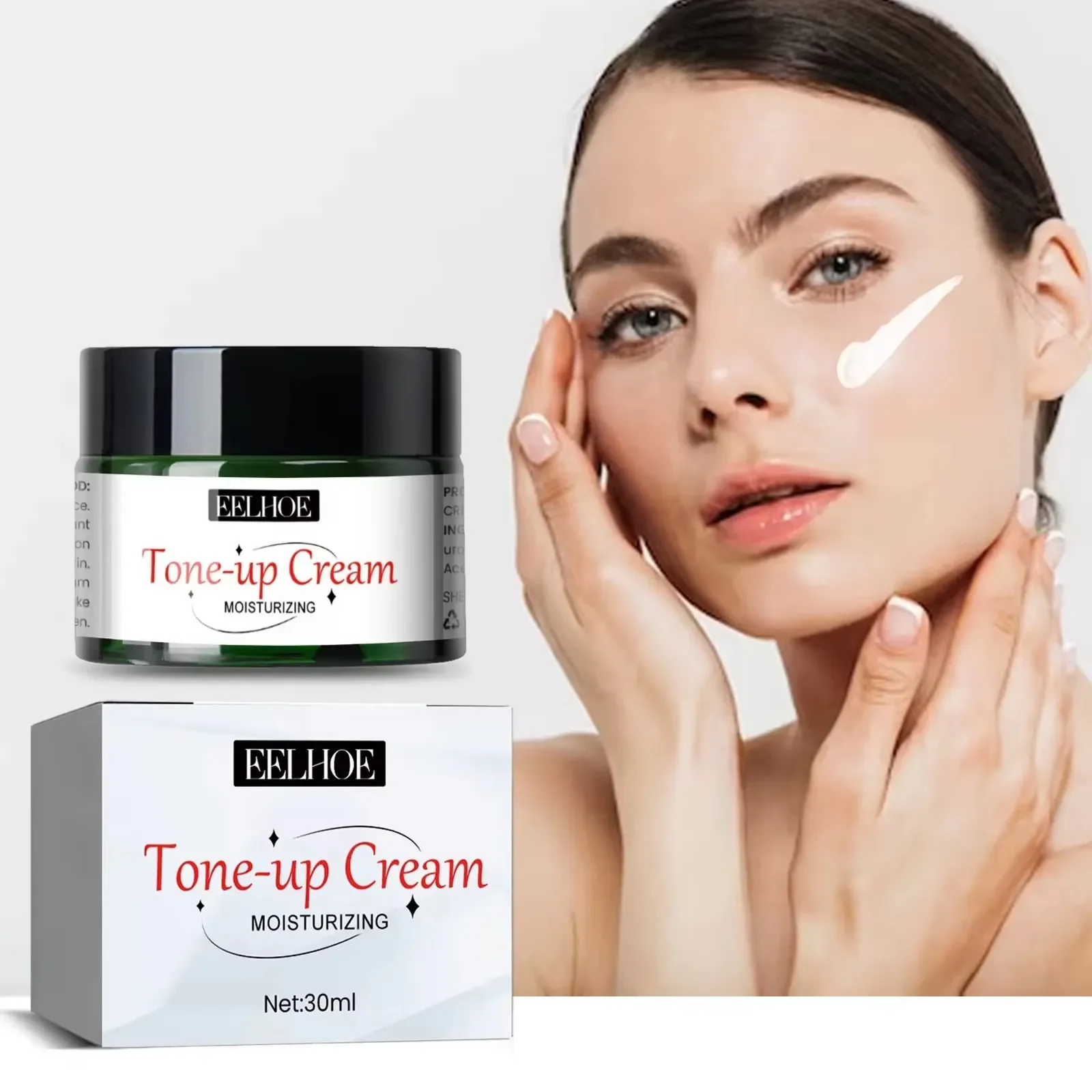 EELHOE Moisturizing Essence Cream Light Makeup Cover Dark Spots Hydrating Beauty Brigh Essence Improve Dull Whitening Cream