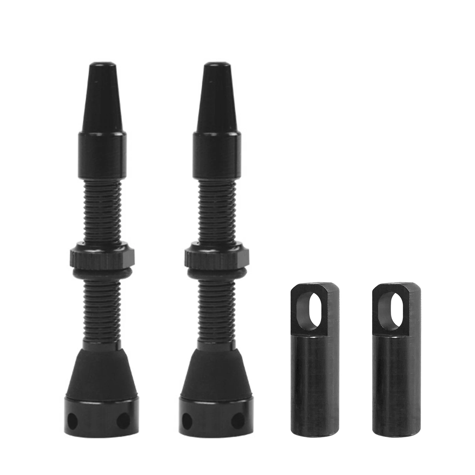 ก้านวาล์วจักรยานอะลูมิเนียมอัลลอยด์ สำหรับจักรยานเสือภูเขาและจักรยานเสือหมอบ