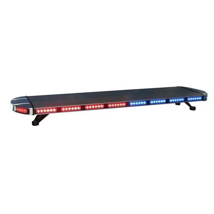 

120cm Full Size Vehicle Signal Red Blue Amber White Car Roof Led Strobe Beacon Warning Emergency Light Bar TBD-GA-8800H