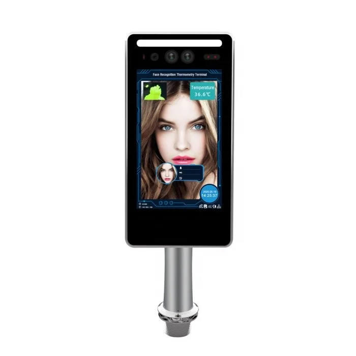 กล้องสแกนลายนิ้วมือ การ์ด RFID การจดจำคิวอาร์โค้ด ระบบบันทึกเวลาด้วยไบโอเมตริกซ์ ระบบควบคุมการเข้าออกด้วยการจดจำใบหน้า