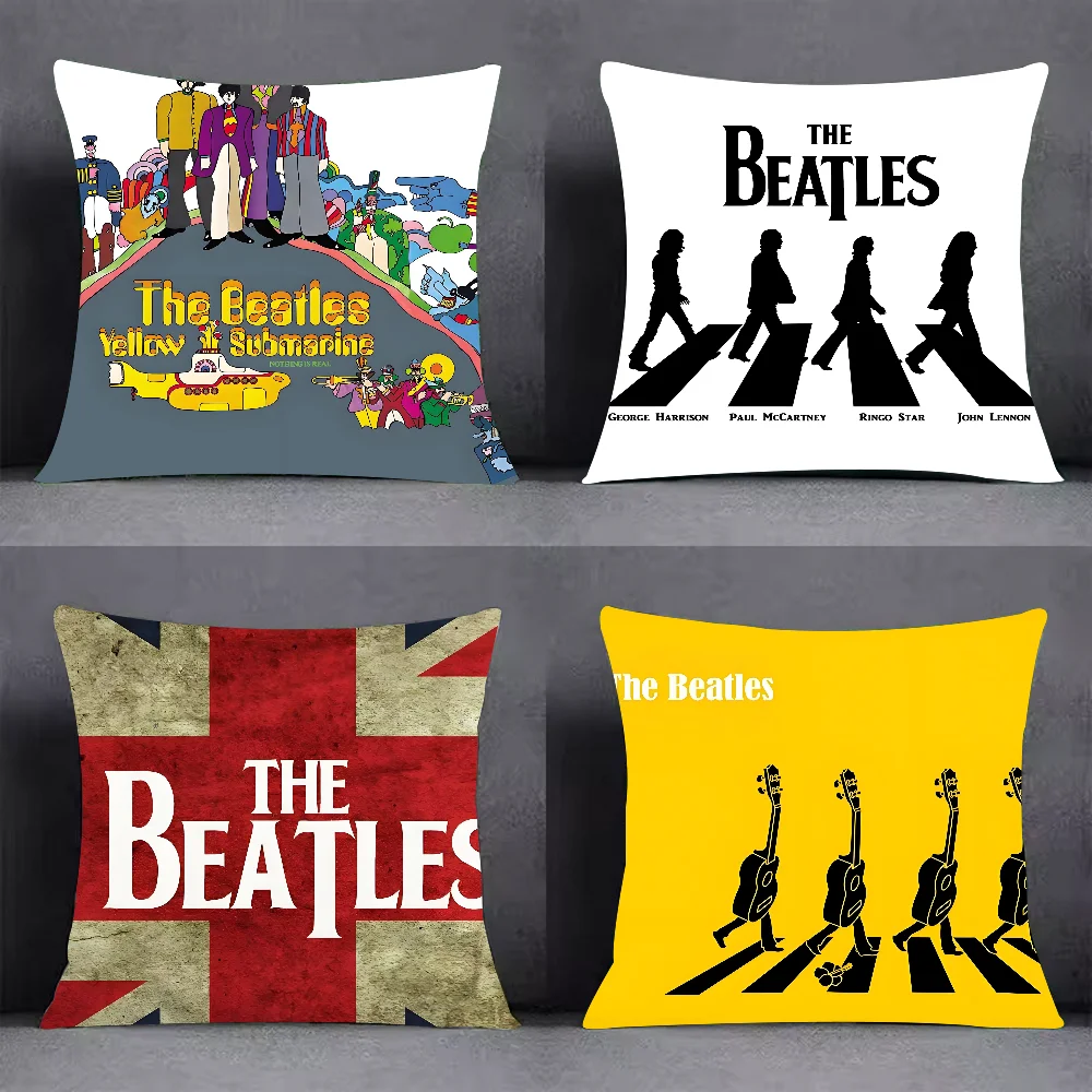 Yellow Submarine T-The Beatles Pillow Case Cover Square Sofa with for pattern comfortable cushionsuitable of room
